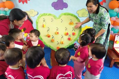 Trường MN Gia Hoà tổ chức thao giảng chào mừng này nhà giáo VN 20/11