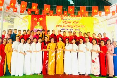 Trường MN Gia Hoà tưng bừng khai giảng năm học mới 2025 – 2026